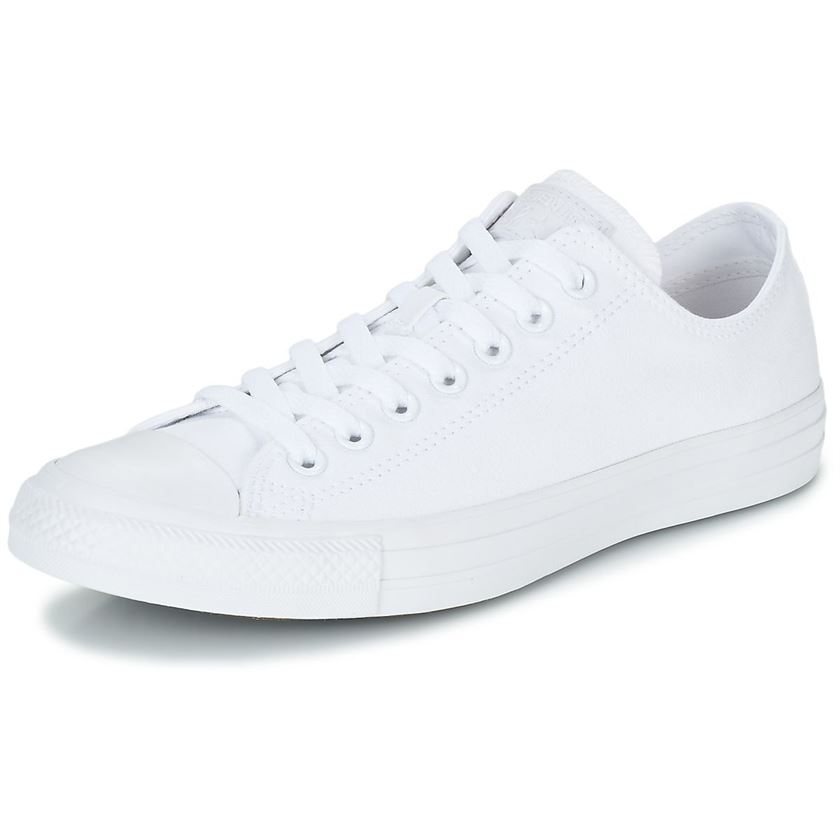 Converse femme ctas ox mono blanc1587401_2 sur voshoes.com