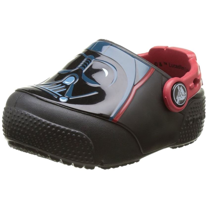 Crocs garcon CROCSFUNLAB LIGHTS DARTH VADER noir1594301_2 sur voshoes.com