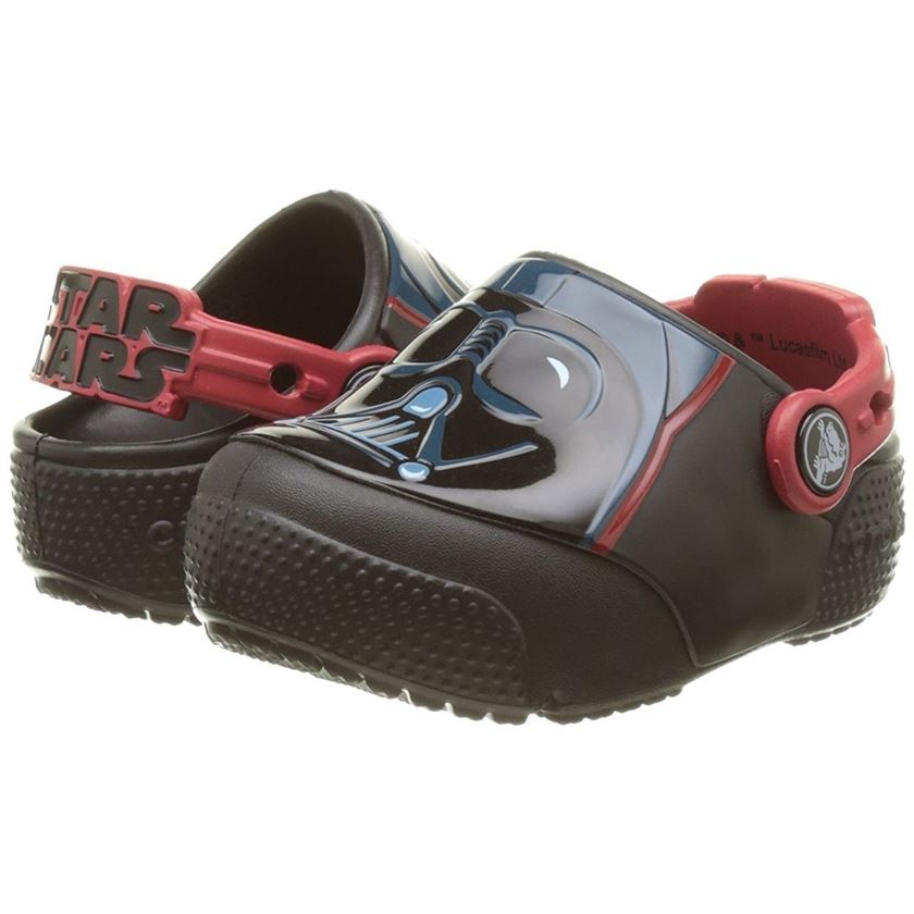 Crocs garcon CROCSFUNLAB LIGHTS DARTH VADER noir1594301_3 sur voshoes.com