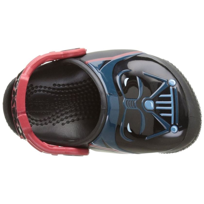 Crocs garcon CROCSFUNLAB LIGHTS DARTH VADER noir1594301_5 sur voshoes.com