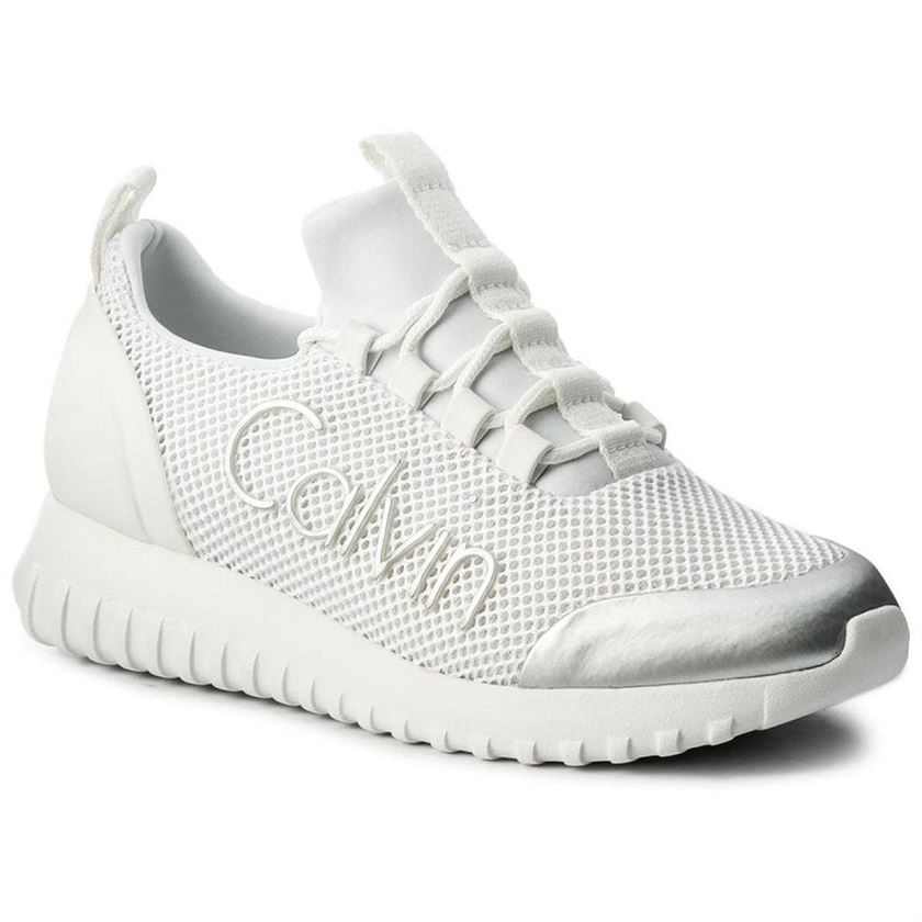 Calvin klein jeans femme reika blanc1596501_3 sur voshoes.com