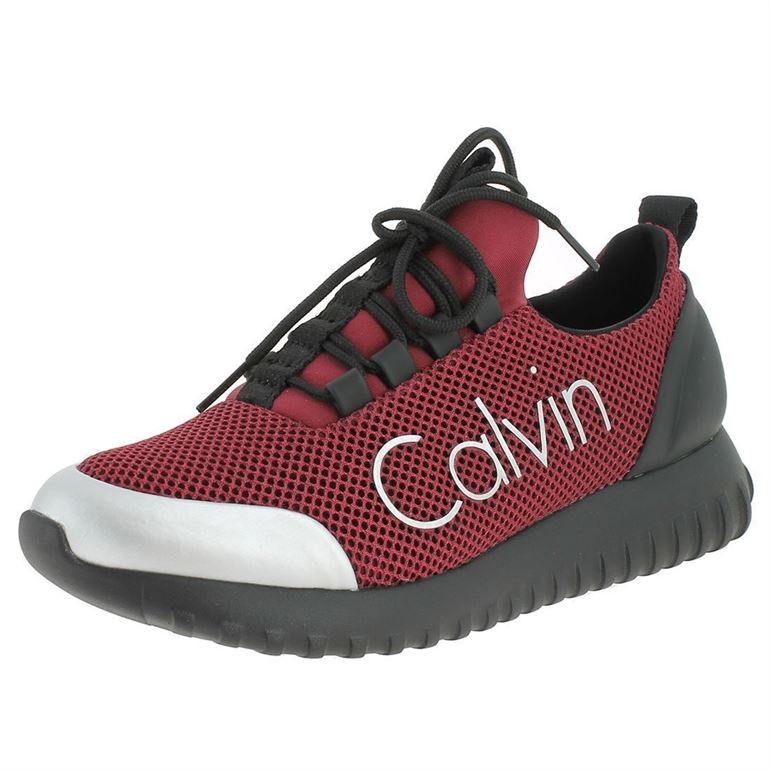 Calvin klein jeans femme reika bordeaux1596502_2 sur voshoes.com