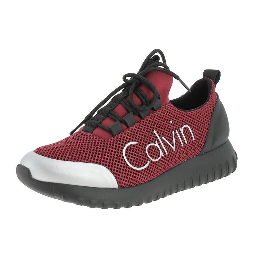 Calvin klein jeans femme reika bordeaux1596505_2 sur voshoes.com