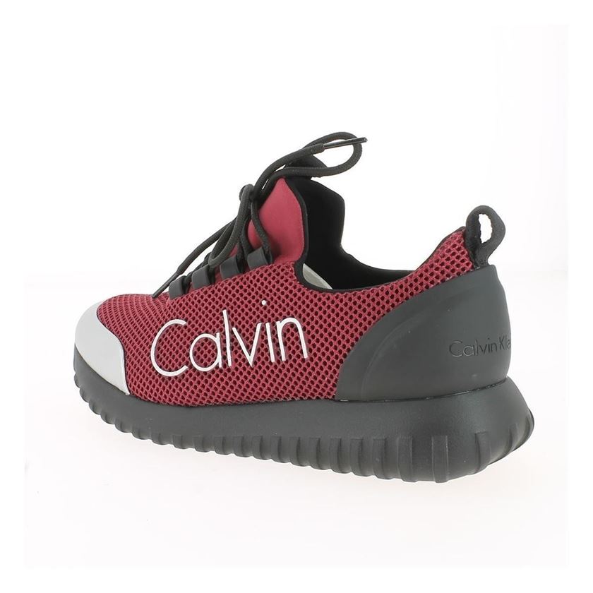 Calvin klein jeans femme reika bordeaux1596505_3 sur voshoes.com
