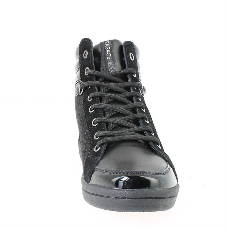 Versace jeans femme linea wedge noir1597701_4 sur voshoes.com