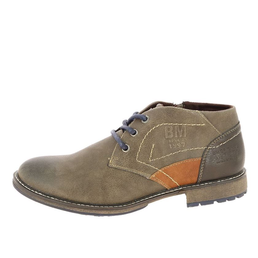 Bm footwear homme 3711305 gris1600501_3 sur voshoes.com