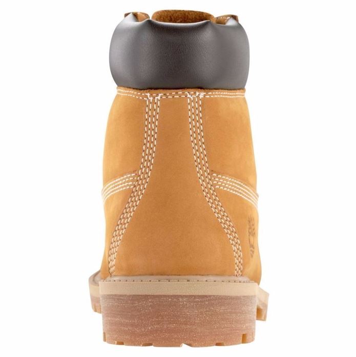 Timberland femme 6in prem wheat jaune1603102_3 sur voshoes.com