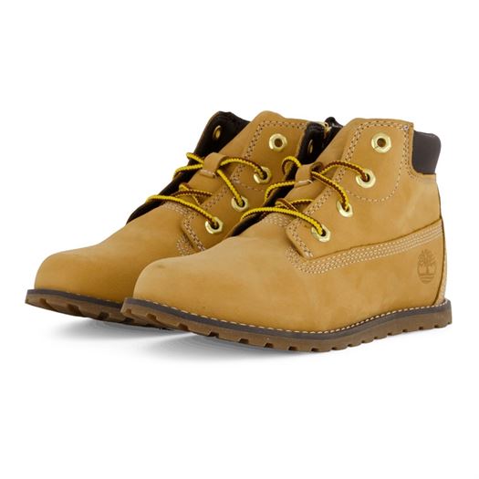 Timberland fille pokey pine 6in boot jaune1603901_2 sur voshoes.com