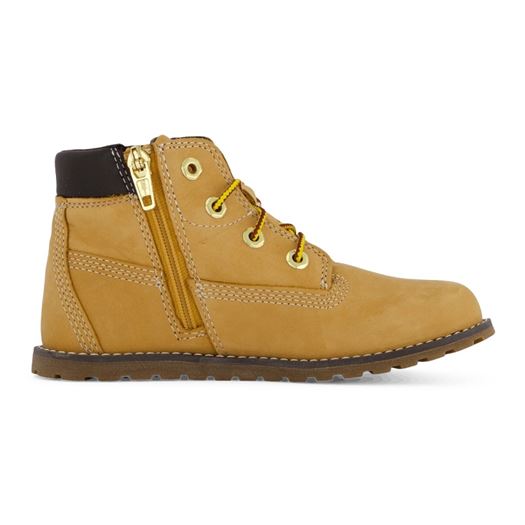 Timberland fille pokey pine 6in boot jaune1603901_3 sur voshoes.com