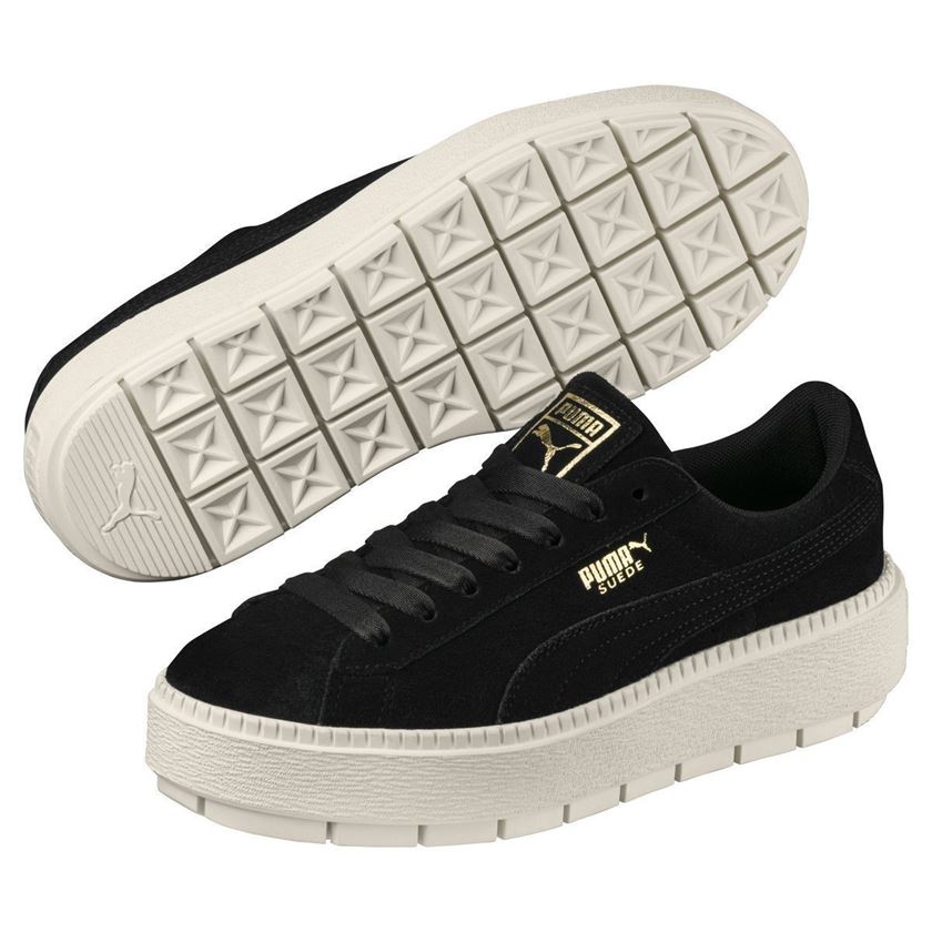 Puma femme platform ttrace wns noir1606806_3 sur voshoes.com