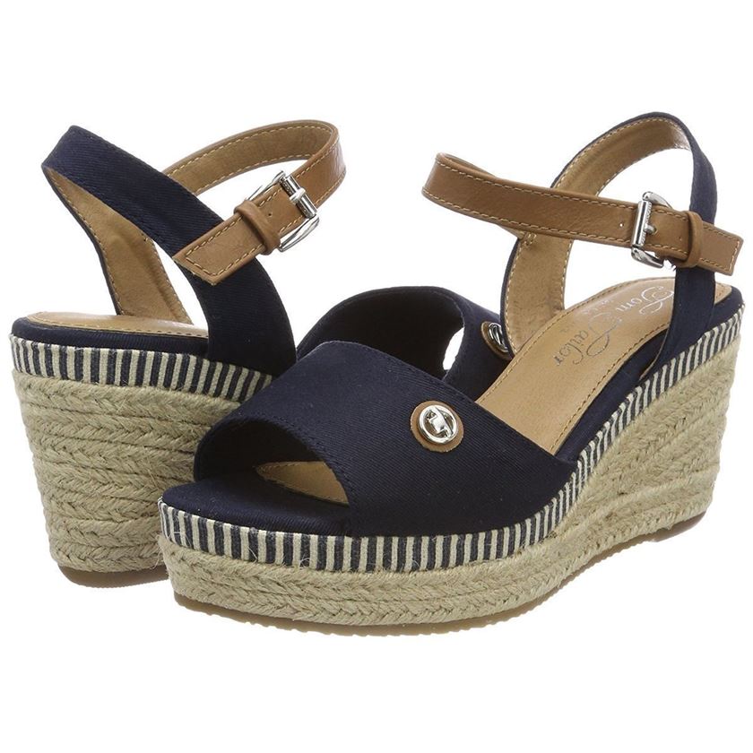 Tom tailor femme  bleu1610201_3 sur voshoes.com