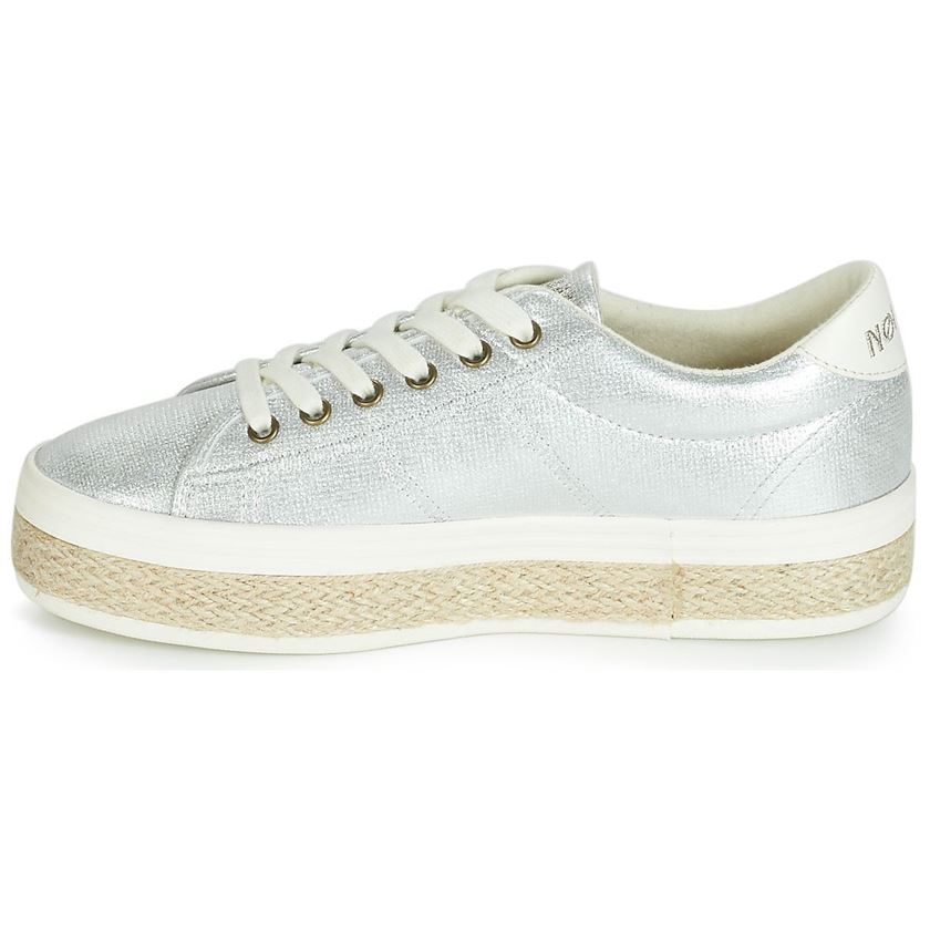 No name femme malibu sneaker irun argent1611601_3 sur voshoes.com