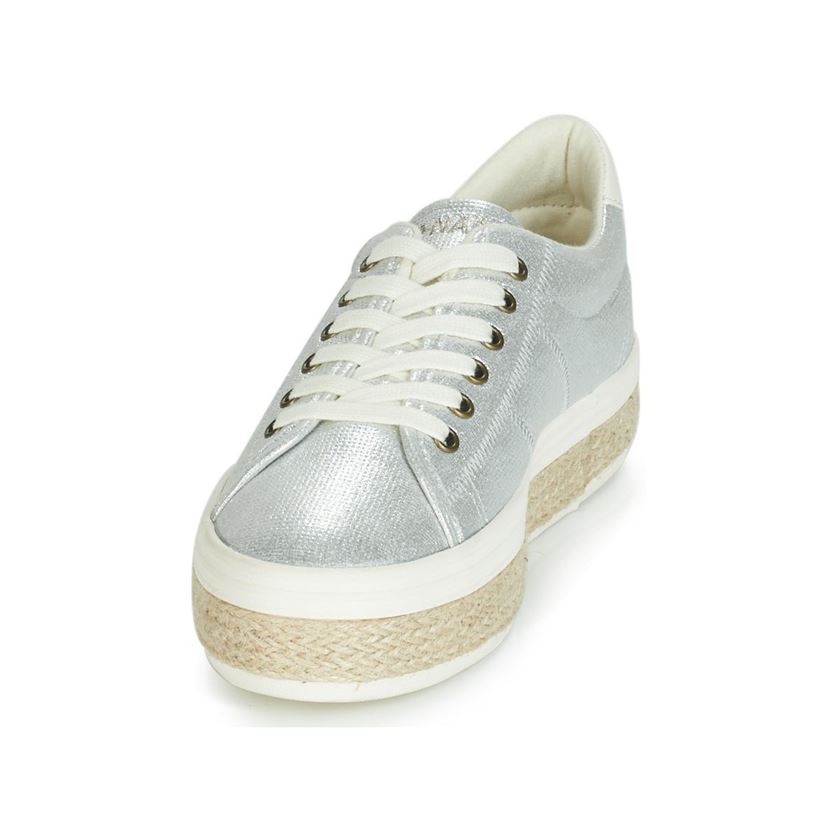No name femme malibu sneaker irun argent1611601_4 sur voshoes.com