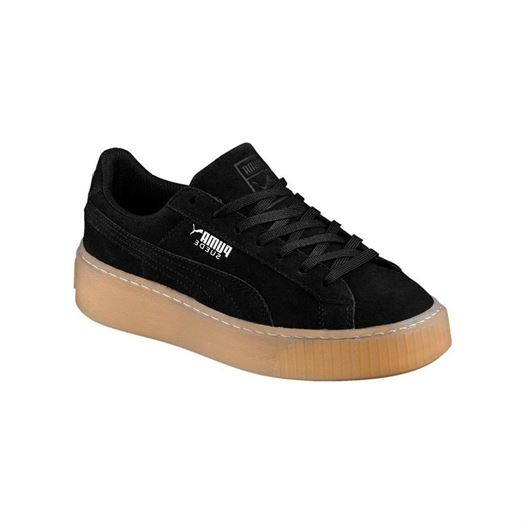 Puma homme suede platform jewel noir1614602_2 sur voshoes.com