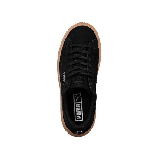 Puma homme suede platform jewel noir1614602_4 sur voshoes.com