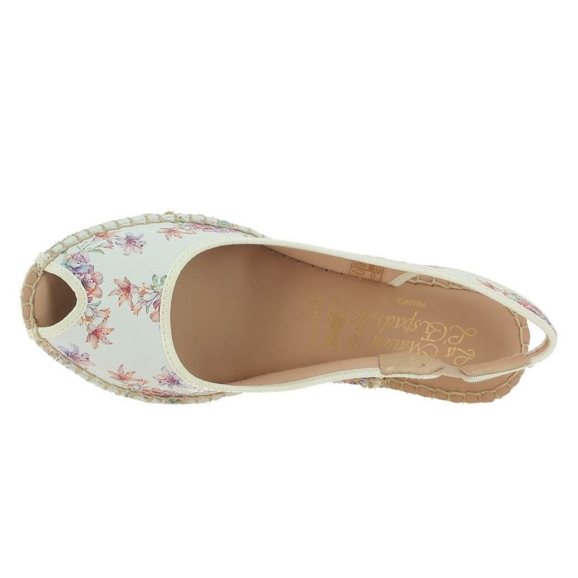 Maison de l espadrille femme 230 blanc1624601_5 sur voshoes.com