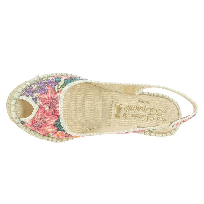 Maison de l espadrille femme 230 multicolore1624602_5 sur voshoes.com