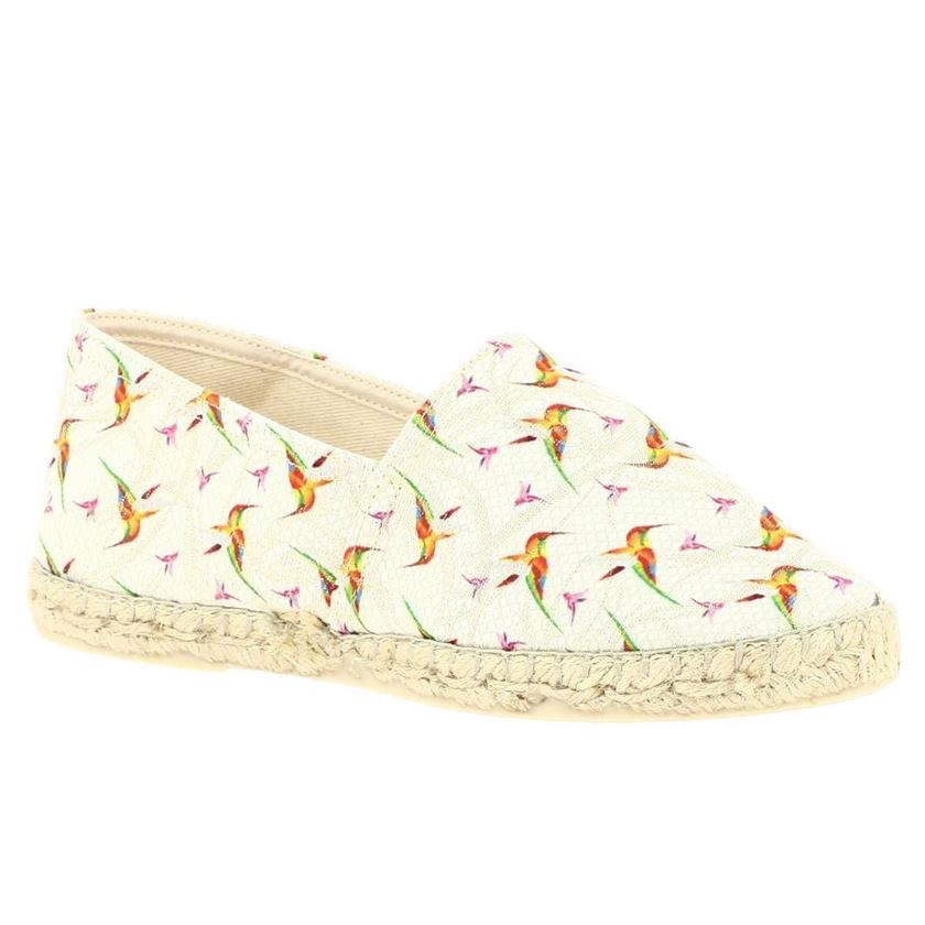 Maison de l espadrille femme 324 blanc1624801_2 sur voshoes.com