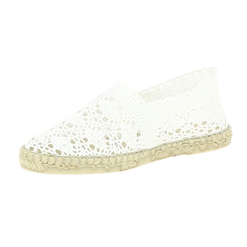 Maison de l espadrille femme 324 blanc1624803_2 sur voshoes.com