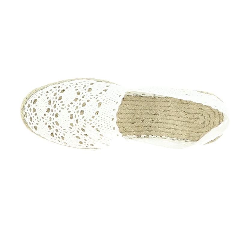 Maison de l espadrille femme 324 blanc1624803_4 sur voshoes.com