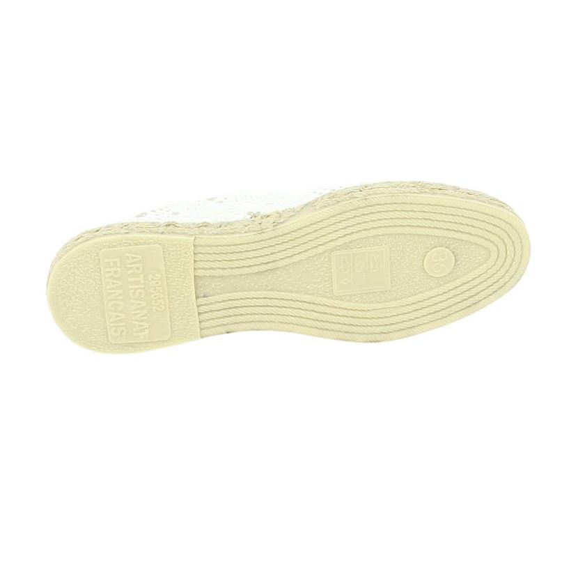 Maison de l espadrille femme 324 blanc1624803_5 sur voshoes.com