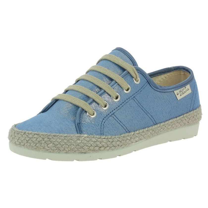 Maison de l espadrille femme 3721 bleu1625101_2 sur voshoes.com