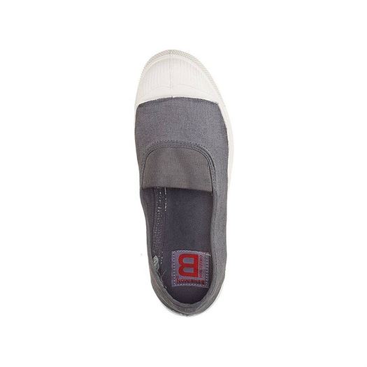 Bensimon femme tennis gris1625204_4 sur voshoes.com