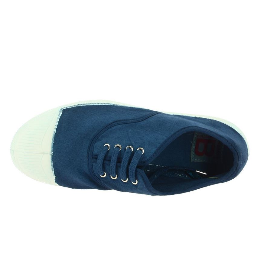 Bensimon femme tennis f bleu1625405_4 sur voshoes.com