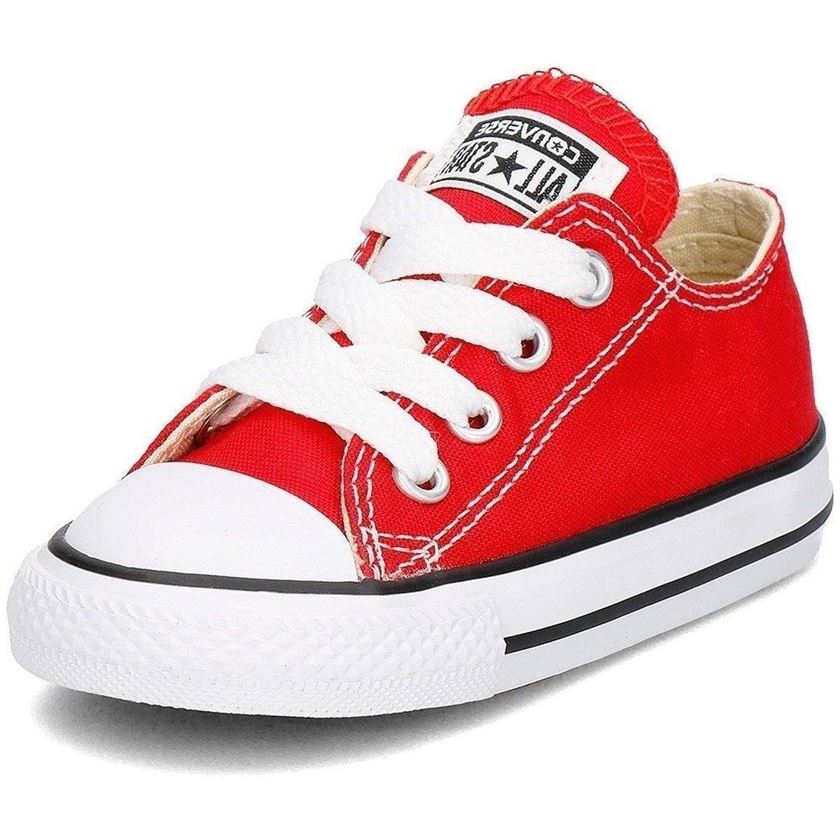 Converse fille ctas all star ox rouge1629503_2 sur voshoes.com