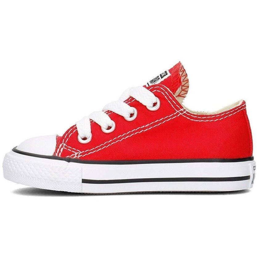 Converse fille ctas all star ox rouge1629503_3 sur voshoes.com