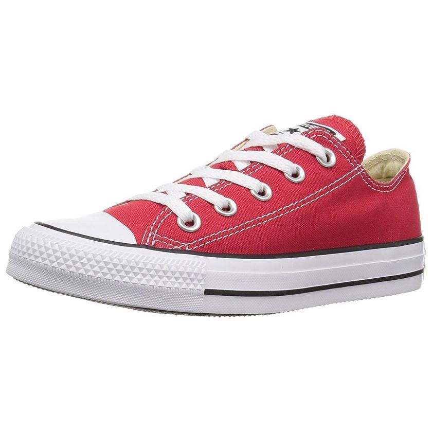 Converse fille cats all star ox rouge1629705_2 sur voshoes.com