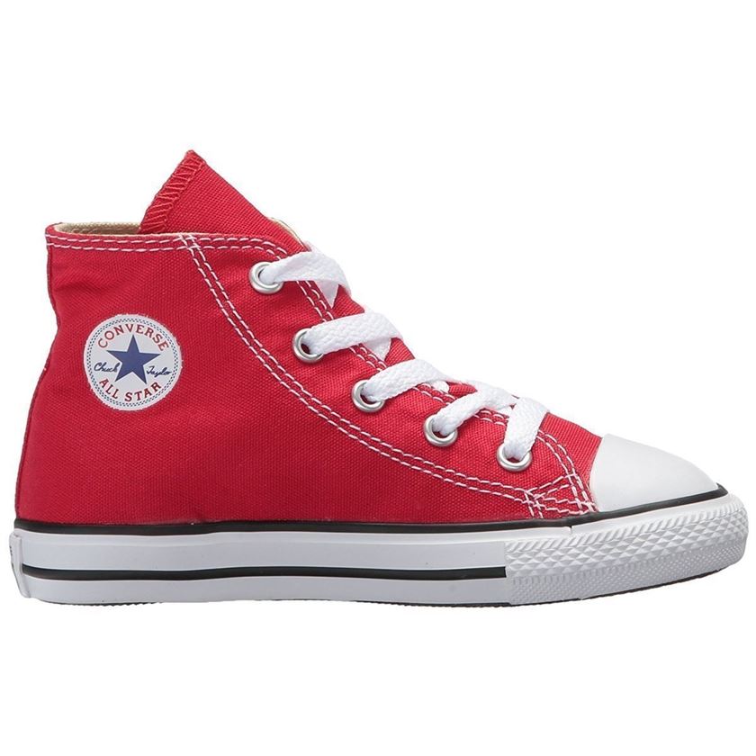 Converse fille ctas all star hi rouge