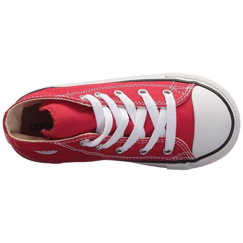 Converse fille ctas all star hi rouge1629805_6 sur voshoes.com