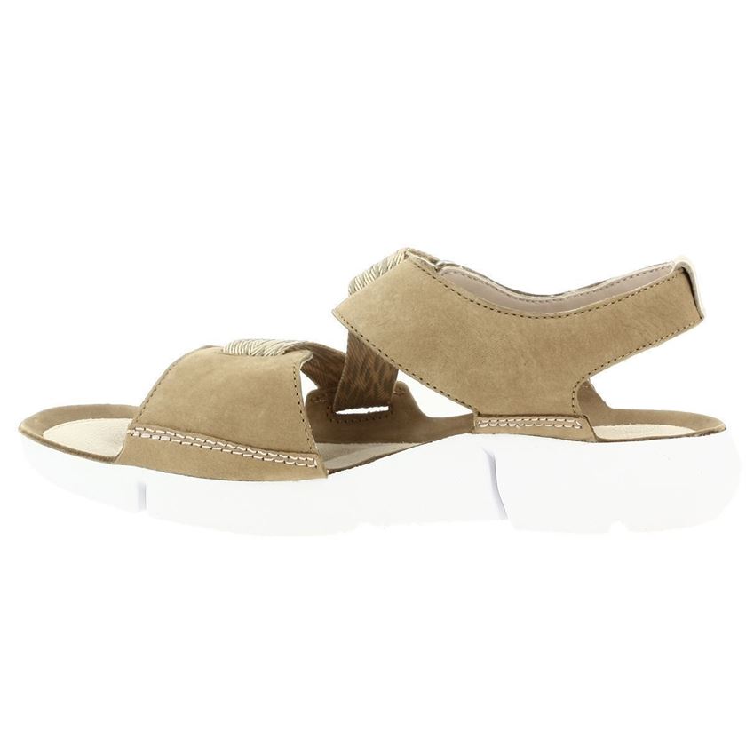 Clarks femme tri clover marron1630101_3 sur voshoes.com