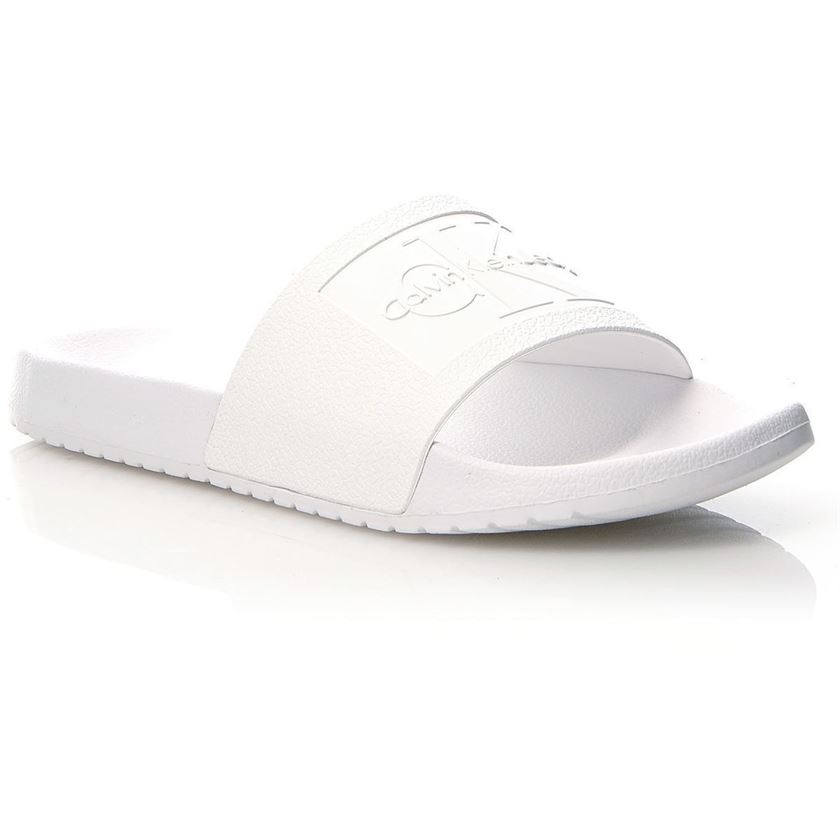 Calvin klein jeans homme vincenzo jelly blanc1632001_2 sur voshoes.com