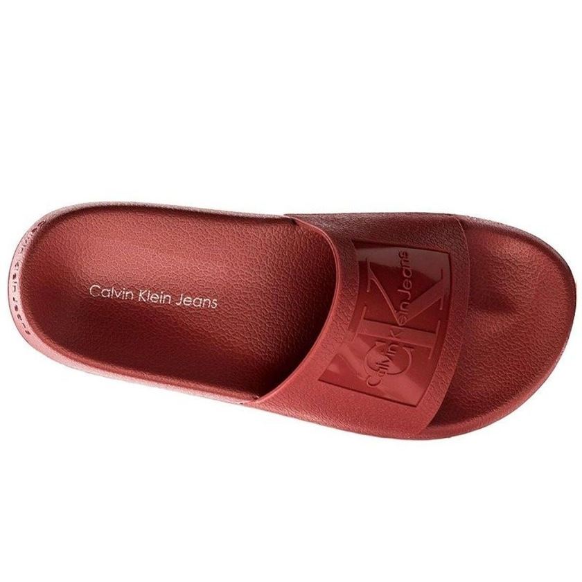 Calvin klein jeans femme christie jelly rouge1632501_5 sur voshoes.com