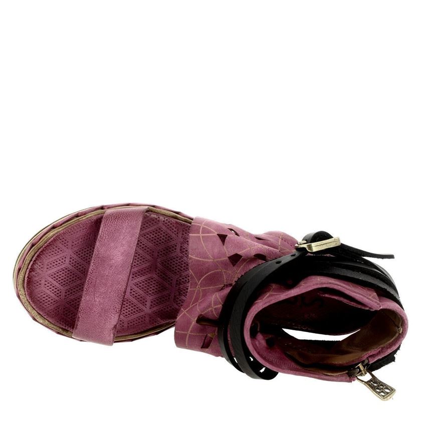 Sandales femme Airstep as98 611007 rose VoShoes