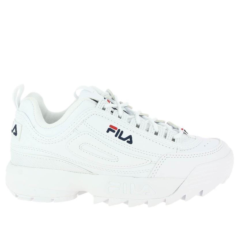 femme Fila femme disruptor low wmn blanc