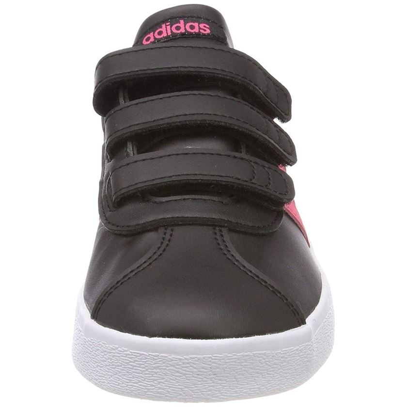 Adidas fille vl court 2.0 vlc noir1652101_4 sur voshoes.com