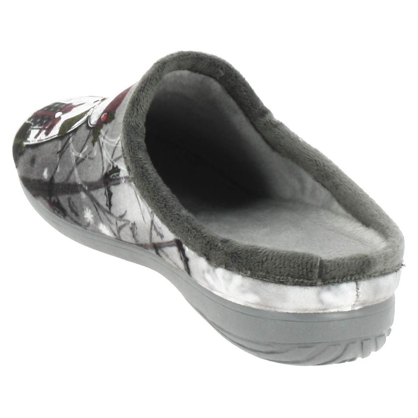 Maison de l espadrille femme flocons gris1654001_5 sur voshoes.com