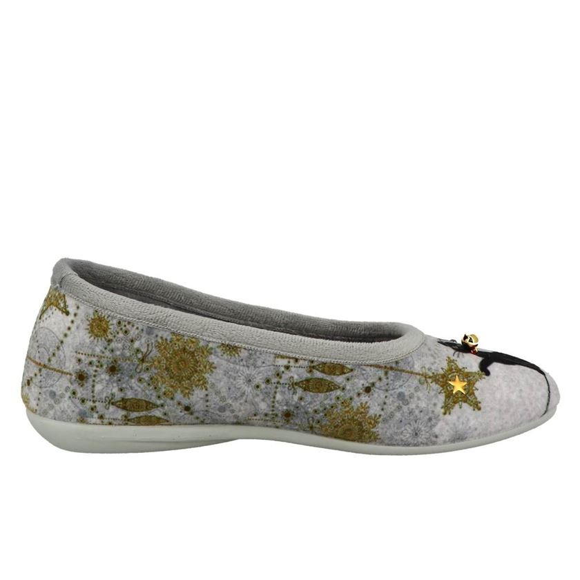 femme Maison de l espadrille femme noel gris