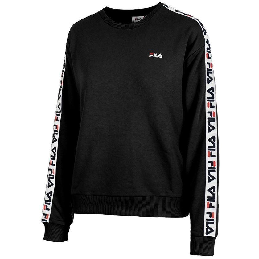 femme Fila femme tivka crew sweat noir