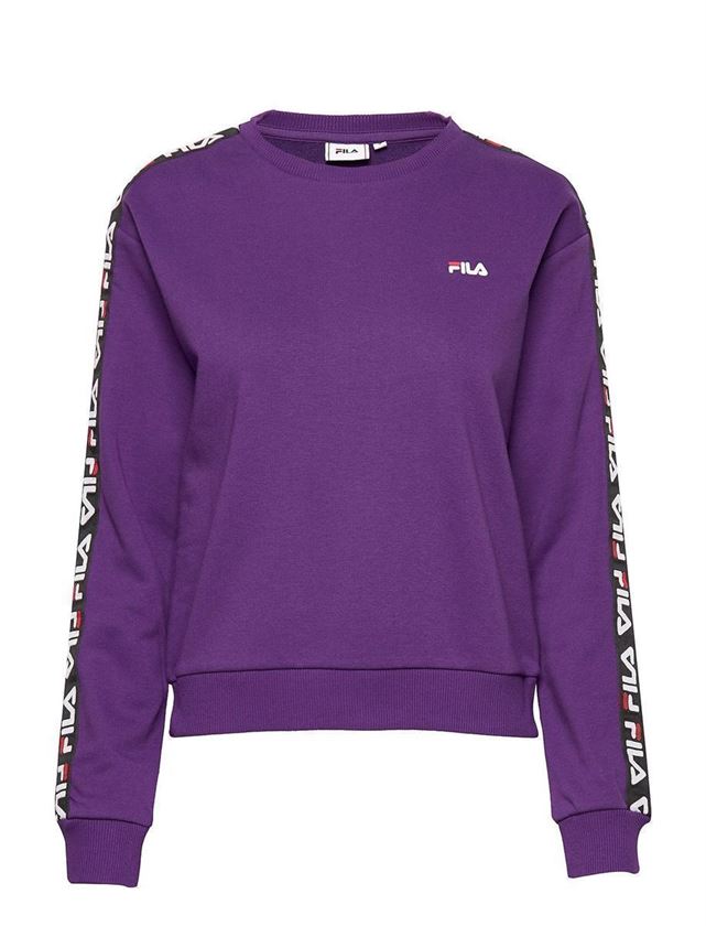 Fila femme tivka crew sweat violet1654403_2 sur voshoes.com