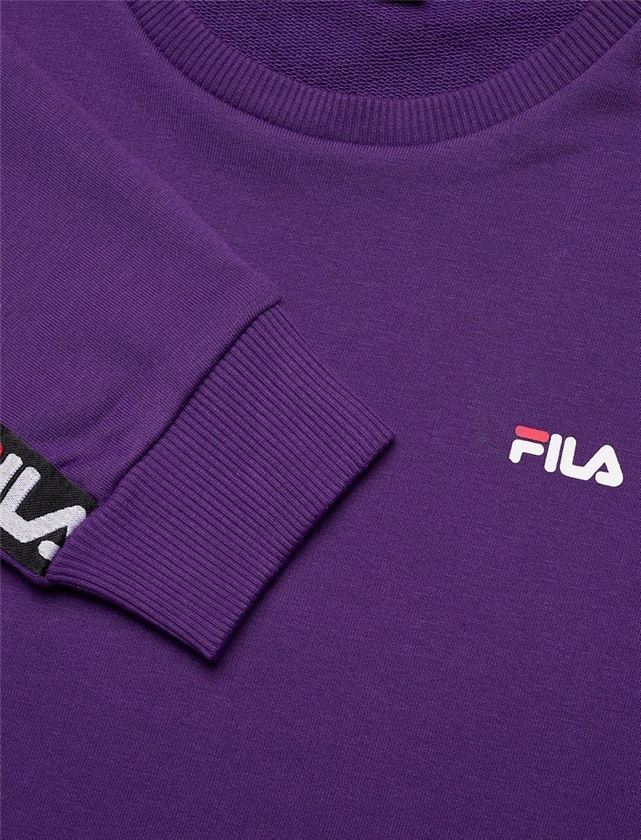 Fila femme tivka crew sweat violet1654403_5 sur voshoes.com