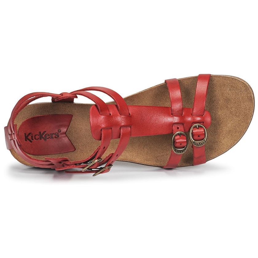 Kickers femme ana rouge1666801_6 sur voshoes.com