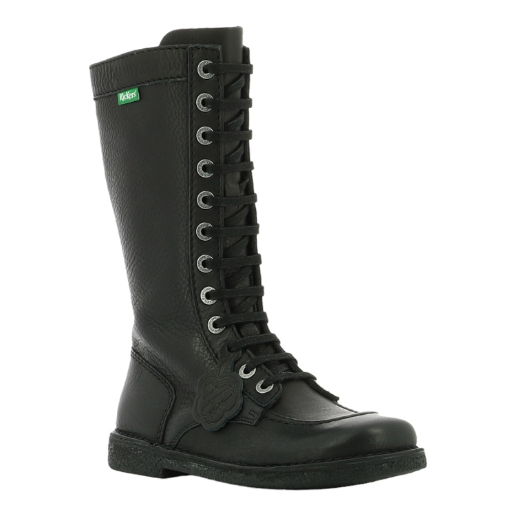 Kickers femme meetkiknew noir1669102_2 sur voshoes.com