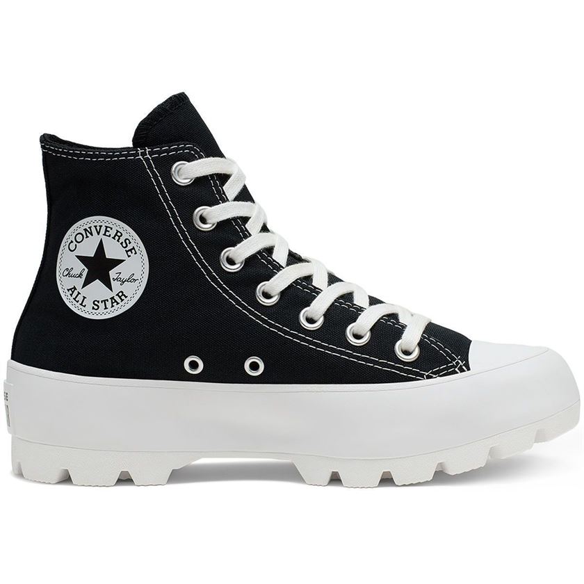 femme Converse femme ctas lugged hi noir