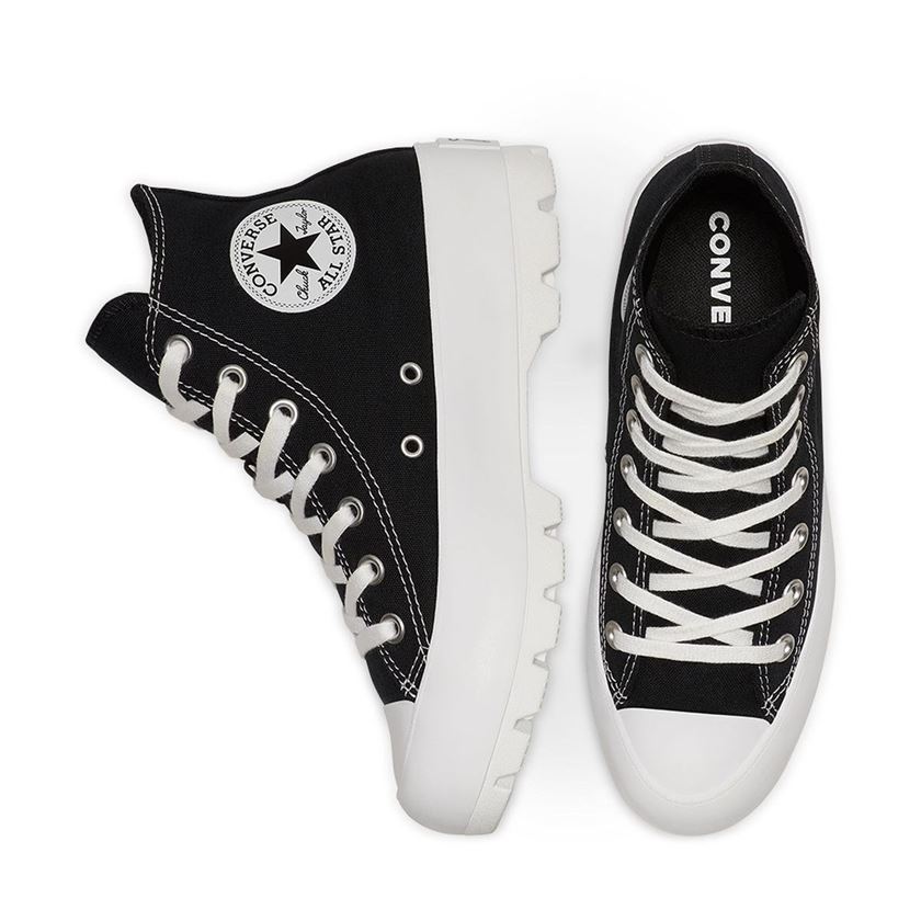 Converse femme ctas lugged hi noir1676303_6 sur voshoes.com