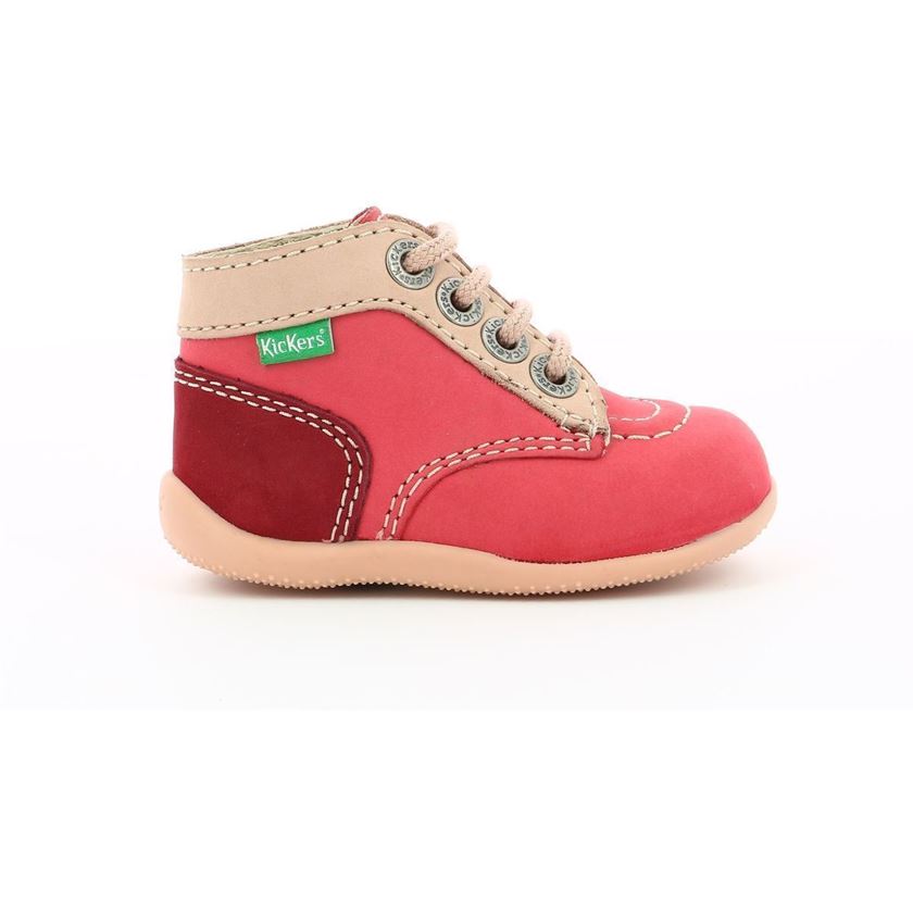 fille Kickers fille bonbon rose