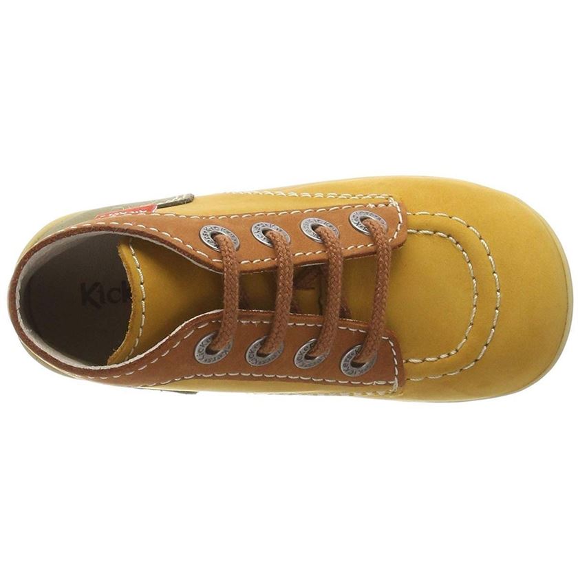 Kickers fille bonbon jaune1686603_6 sur voshoes.com